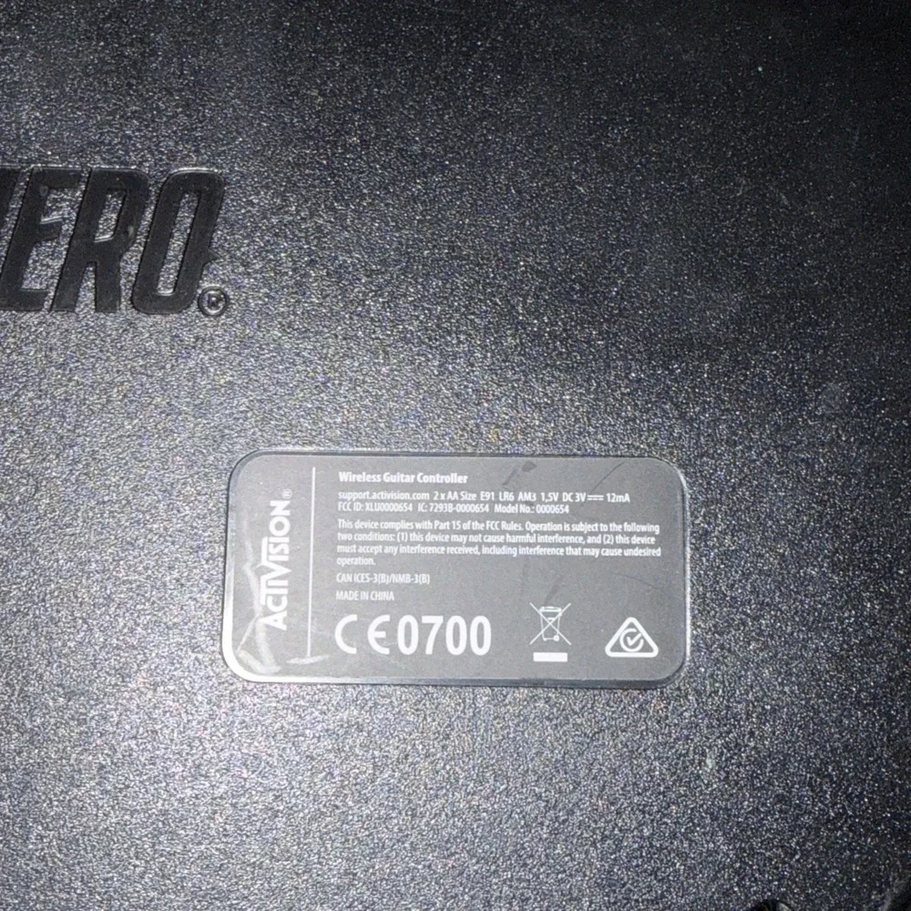 Guitar Hero guitar hero